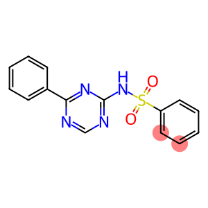N-(6-Phenyl-s-triazin-2-yl)benzenesulfonamide