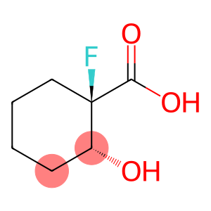 Cyclohexanecarboxylic acid, 1-fluoro-2-hydroxy-, trans- (9CI)