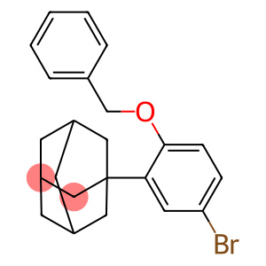 Tricyclo[3.3.1.13,7]decane, 1-[5-bromo-2-(phenylmethoxy)phenyl]-