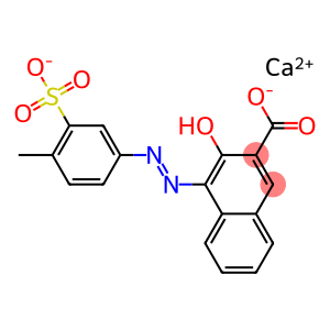2-Naphthalenecarboxylic acid, 3-hydroxy-4-(4-methyl-3-sulfophenyl)azo-, calcium salt
