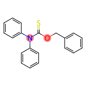 Diphenylthiocarbamic acid O-benzyl ester