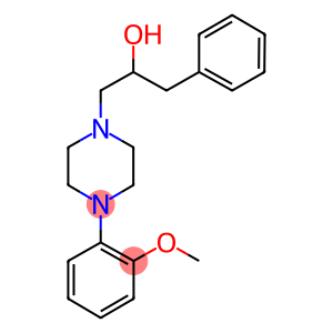 1-Piperazineethanol, alpha-benzyl-4-(o-methoxyphenyl)-