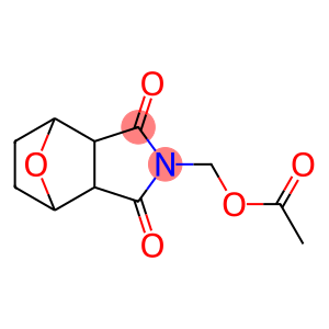 4,7-Epoxy-1H-isoindole-1,3(2H)-dione, 2-[(acetyloxy)methyl]hexahydro-