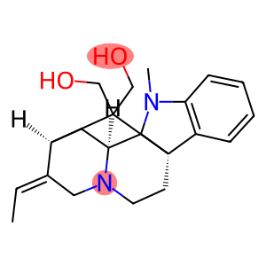 1,2-Dihydro-17-hydroxy-1-methylakuammilan-16-methanol