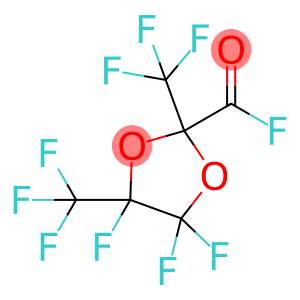 4,4,5-trifluoro-2,5-bis(trifluoromethyl)-1,3-dioxolane-2-carbonyl fluoride