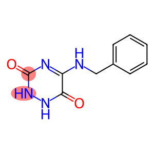 1,2,4-Triazine-3,6-dione, 1,2-dihydro-5-[(phenylmethyl)amino]- (9CI)
