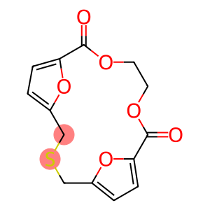 10,13,18,19-Tetraoxa-3-thiatricyclo[13.2.1.15,8]nonadeca-5,7,15,17-tetraene-9,14-dione