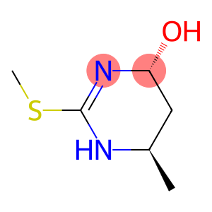 4-Pyrimidinol, 1,4,5,6-tetrahydro-6-methyl-2-(methylthio)-, trans- (9CI)