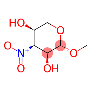 beta-L-Ribopyranoside, methyl 3-deoxy-3-nitro- (9CI)