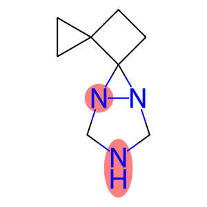Dispiro[cyclopropane-1,1-cyclobutane-2,6-[1,3,5]triazabicyclo[3.1.0]hexane]