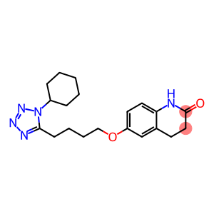 OPC-13013, Pletal, 6-[4-(1-Cyclohexyl-1H-tetrazol-5-yl)butoxy]-3,4-dihydro-2(1H)-quinolinone