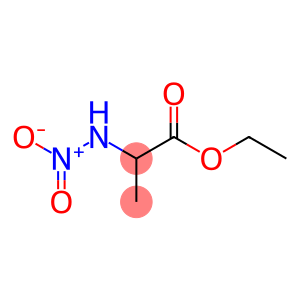 Propanoic acid, 2-(nitroamino)-, ethyl ester