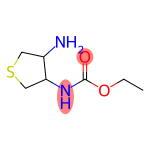 Carbamic  acid,  (4-aminotetrahydro-3-thienyl)-,  ethyl  ester  (9CI)