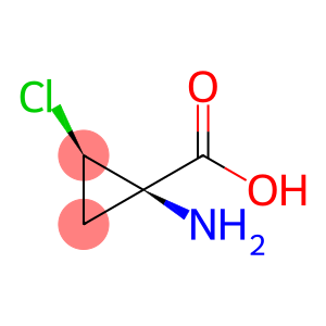 Cyclopropanecarboxylic acid, 1-amino-2-chloro-, cis- (9CI)