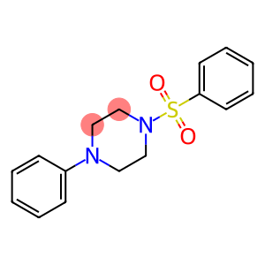 4-PHENYL-1-(PHENYLSULFONYL)PIPERAZINE