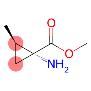 Cyclopropanecarboxylic acid, 1-amino-2-methyl-, methyl ester, (1R,2R)-rel-