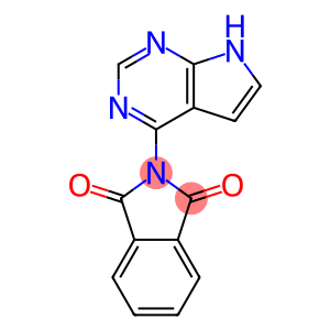 2-(7H-PYRROLO[2,3-D]PYRIMIDIN-4-YL)ISOINDOLINE-1,3-DIONE