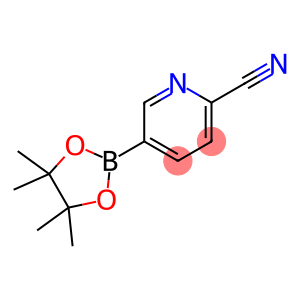 5-(4,4,5,5-四甲基-1,3,2-二氧杂环戊硼烷-2-基)皮考啉腈