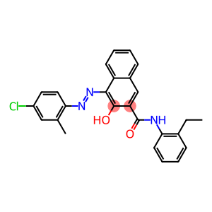 4-[(4-chloro-2-methylphenyl)azo]-N-(2-ethylphenyl)-3-hydroxynaphthalene-2-carboxamide