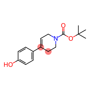 1(2H)-Pyridinecarboxylic acid, 3,6-dihydro-4-(4-hydroxyphenyl)-, 1,1-dimethylethyl ester