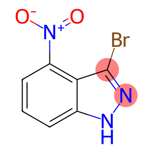 1H-indazole, 3-bromo-4-nitro-