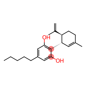 2-[(1S,6S)-3-methyl-6-prop-1-en-2-ylcyclohex-2-en-1-yl]-5-pentylbenzene-1,3-diol