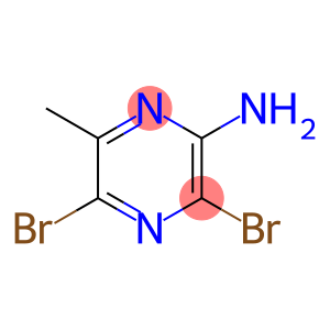 3,5-DIBROMO-6-METHYLPYRAZIN-2-AMINE