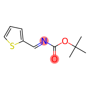 Carbamic acid, (2-thienylmethylene)-, 1,1-dimethylethyl ester, [N(E)]- (9CI)