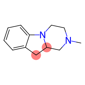 Pyrazino[1,2-a]indole, 1,2,3,4,10,10a-hexahydro-2-methyl- (9CI)