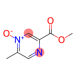 2-Pyrazinecarboxylic acid, 5-methyl-, methyl ester, 4-oxide