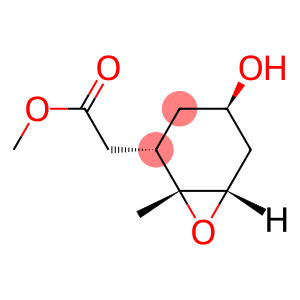 7-Oxabicyclo[4.1.0]heptane-2-aceticacid,4-hydroxy-1-methyl-,methylester,(1R,2S,4R,6S)-(9CI)