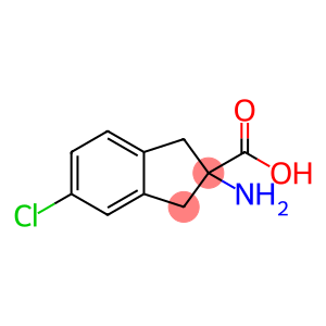 1H-Indene-2-carboxylic acid, 2-amino-5-chloro-2,3-dihydro-