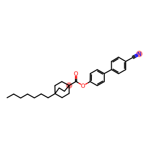 4'-cyano[1,1'-biphenyl]-4-yl 4-heptylbicyclo[2.2.2]octane-1-carboxylate