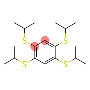 Benzene, 1,2,4,5-tetrakis[(1-methylethyl)thio]-