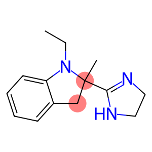 1H-Indole,2-(4,5-dihydro-1H-imidazol-2-yl)-1-ethyl-2,3-dihydro-2-methyl-(9CI)