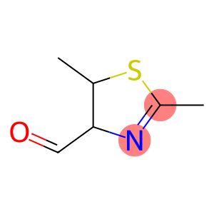 4-Thiazolecarboxaldehyde, 4,5-dihydro-2,5-dimethyl- (9CI)