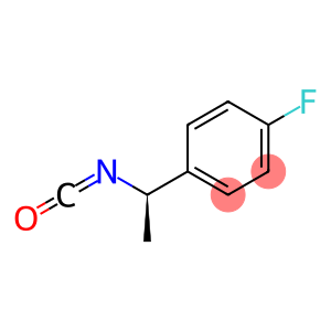 Benzene, 1-fluoro-4-[(1R)-1-isocyanatoethyl]- (9CI)