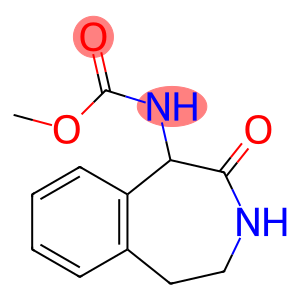(2,3,4,5-Tetrahydro-2-oxo-1H-3-benzazepin-1-yl)carbamic acid methyl ester
