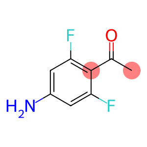 Ethanone, 1-(4-amino-2,6-difluorophenyl)- (9CI)