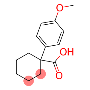 Cyclohexanecarboxylic acid, 1-(4-methoxyphenyl)-