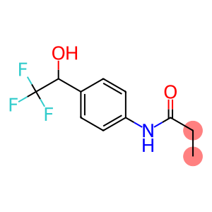 N-[4-(2,2,2-trifluoro-1-hydroxyethyl)phenyl]propionamide