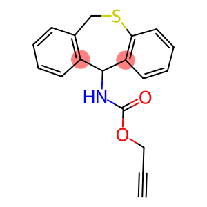 2-propynyl 6,11-dihydrodibenzo[b,e]thiepin-11-ylcarbamate