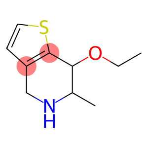 Thieno[3,2-c]pyridine, 7-ethoxy-4,5,6,7-tetrahydro-6-methyl- (9CI)