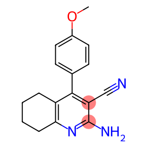 2-AMINO-4-(4-METHOXY-PHENYL)-5,6,7,8-TETRAHYDRO-QUINOLINE-3-CARBONITRILE