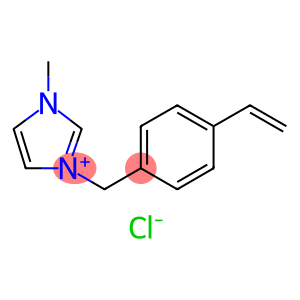 1H-Imidazolium, 3-[(4-ethenylphenyl)methyl]-1-methyl-, chloride (1:1)