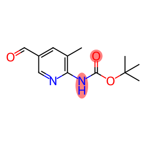 tert-butyl 5-forMyl-3-Methylpyridin-2-ylcarbaMate