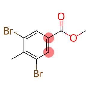 3,5-Dibromo-p-toluic Acid Methyl Ester3,5-Dibromo-4-methylbenzoic Acid Methyl EsterMethyl 3,5-Dibromo-p-toluate