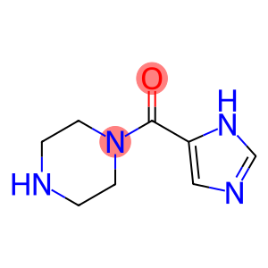 Piperazine,  1-(1H-imidazol-4-ylcarbonyl)-  (9CI)