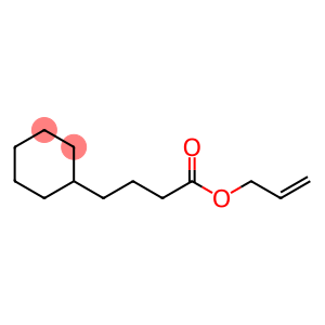Cyclohexanebutanoic acid, 2-propenyl ester
