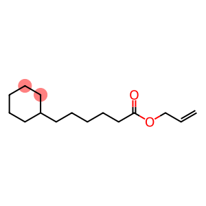Cyclohexanehexanoic acid, 2-propenyl ester